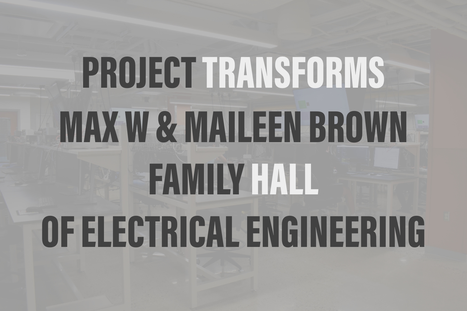 image of brown family hall of electrical engineering