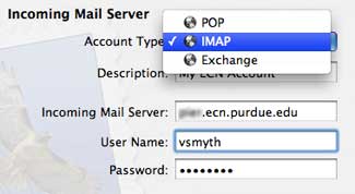 incoming mail server mac