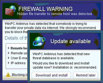 Firewall Warning