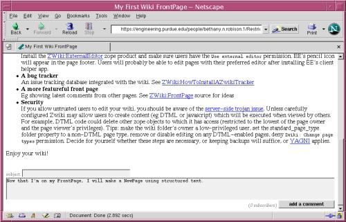 wiki screen shot 3