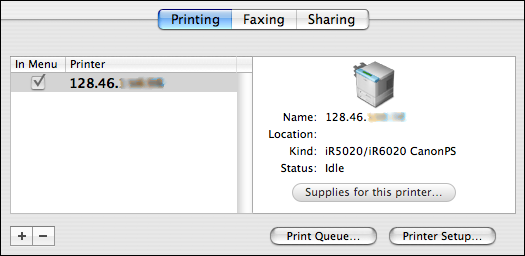 Canon Printer Drivers Mac 10.4.11