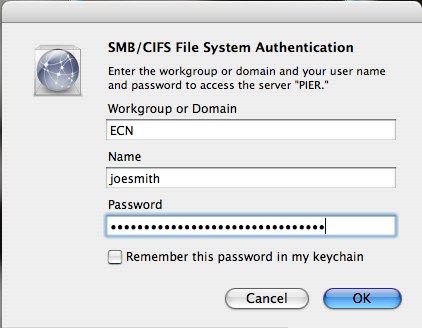 Mac os mount smb