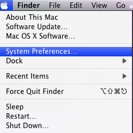 Screenshot of System Preferences.