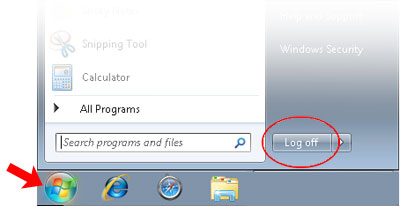Windows 7 Not Logging Off