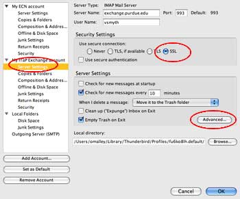 Enabling SSL Mail Dialog