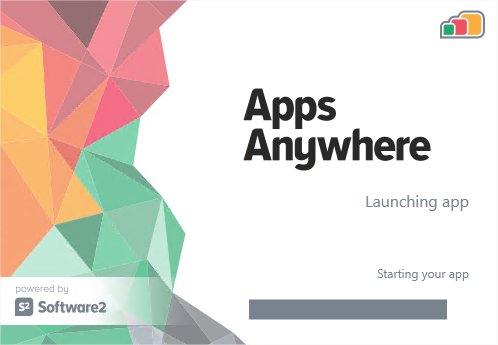 Apps Anywhere Loading Screen
