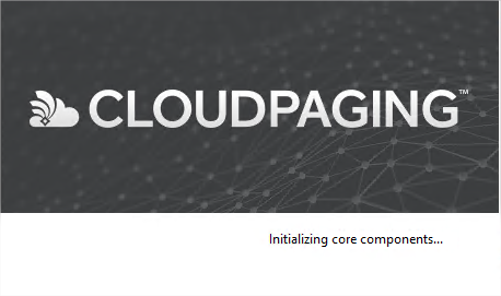 Cloudpaging Loading Screen