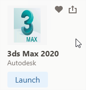 3ds Max 2020 Icon