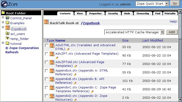 A Zope With External Editor Installed