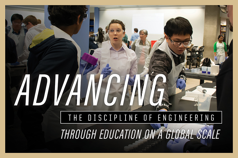 Advancing the discipline of engineering through education on a global scale