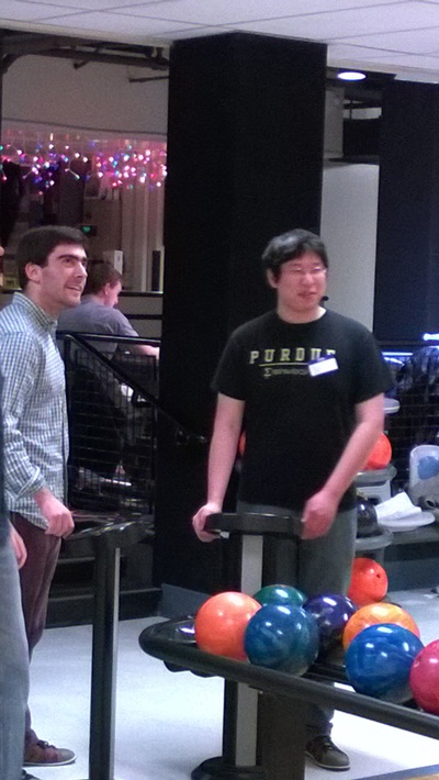 MDE IDES students bowling