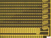 Purdue University researchers are developing tools to help industry efficiently recycle millions of flat-screen monitors and television sets expected to become obsolete soon. The monitors contain hazardous - as well as valuable - materials. In this picture, the lines and dots in a drive circuit contain indium, which sells for about $600 per kilogram.