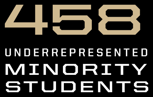 458 Underrepresented Minority Students