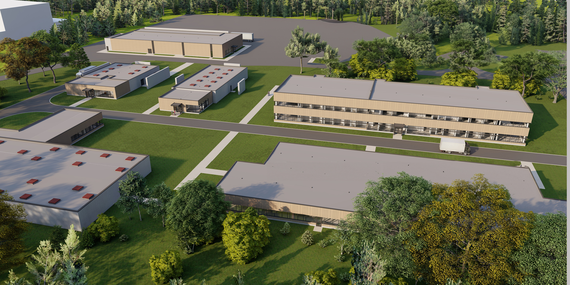 Architectural design of the Purdue energetis research center