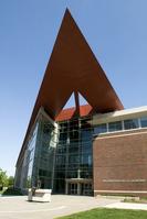 Photo taken at the front of Armstrong Hall