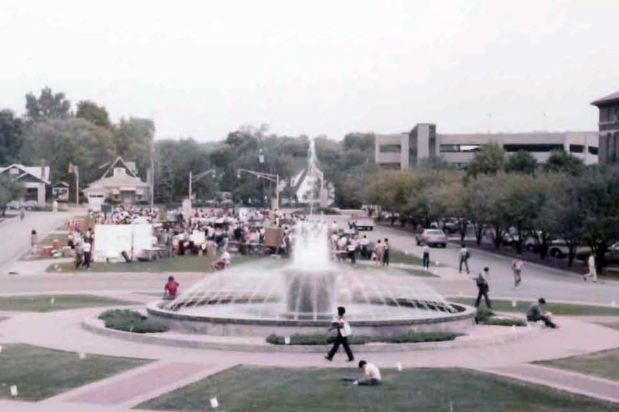 IR view from Hovde Hall, when it was held at the Engineering Mall