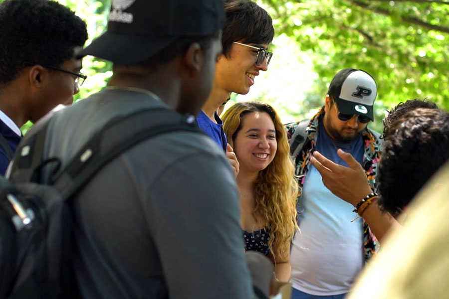 EABC students in a group