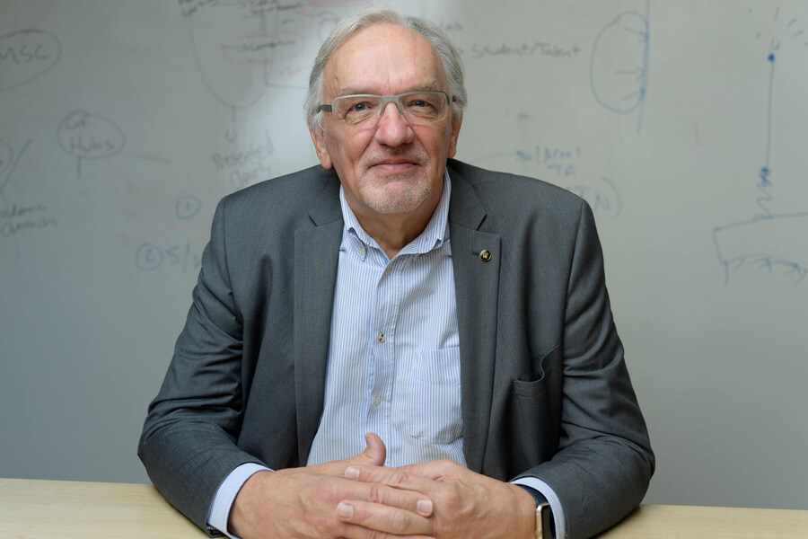 Jan-Anders Mansson, distinguished professor of Materials and Chemical Engineering
