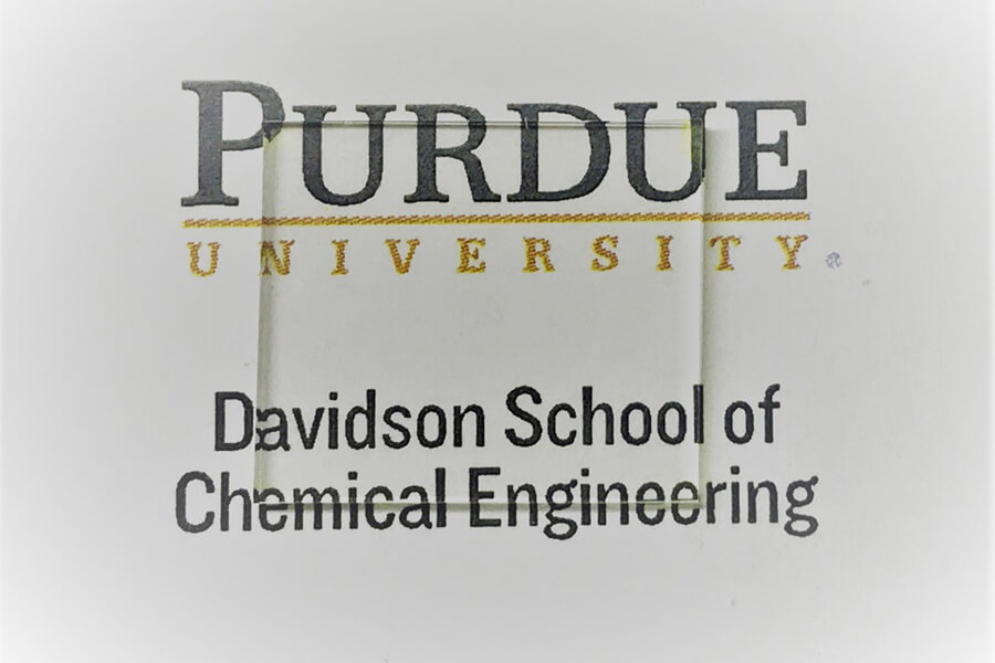 This transparent electronic film is an organic material that could be used for the screens of devices.