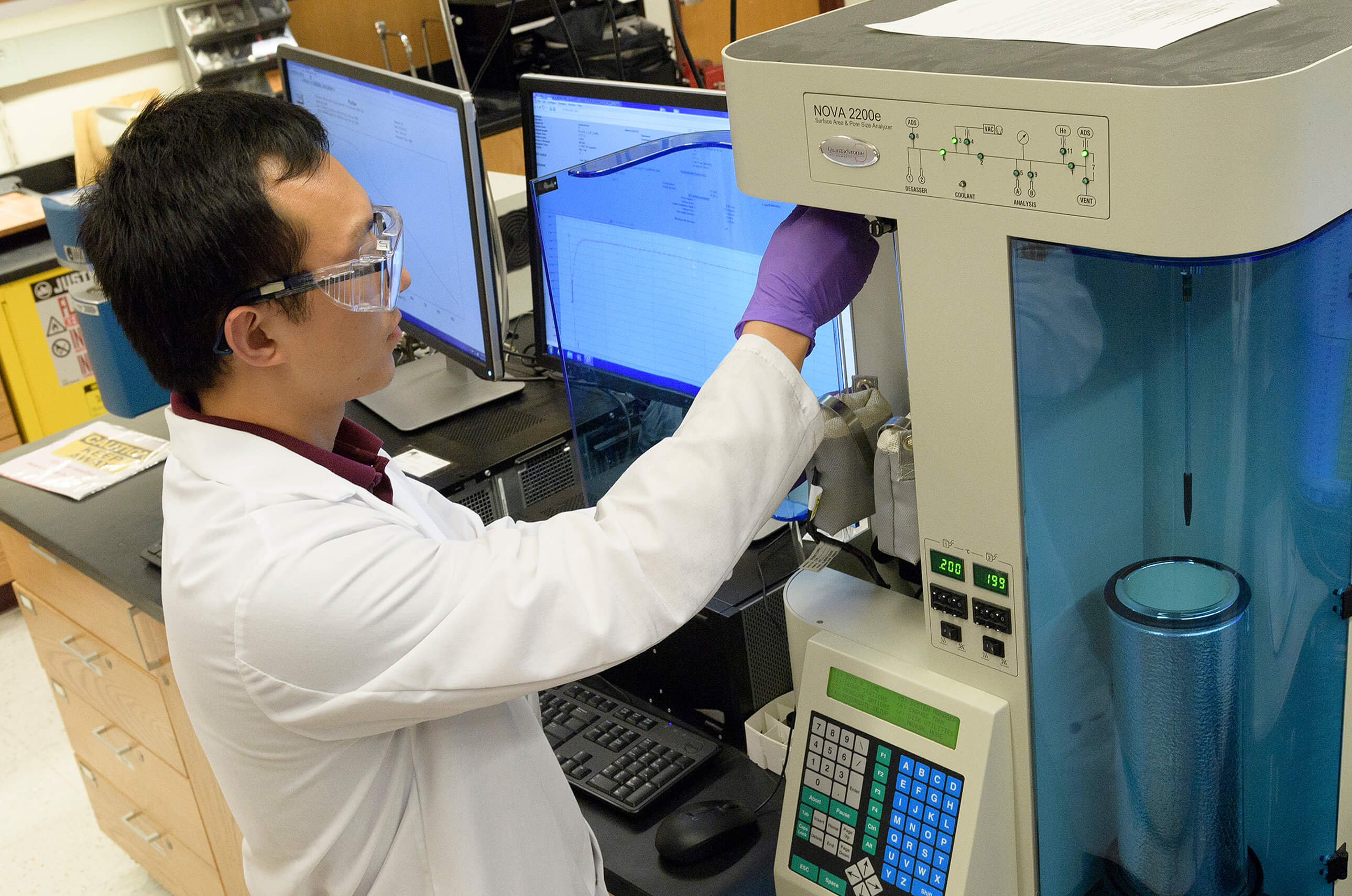 Purdue researcher Jialiang Tang helped resolve charging issues in sodium-ion batteries that have prevented the technology from advancing to industry testing and use.