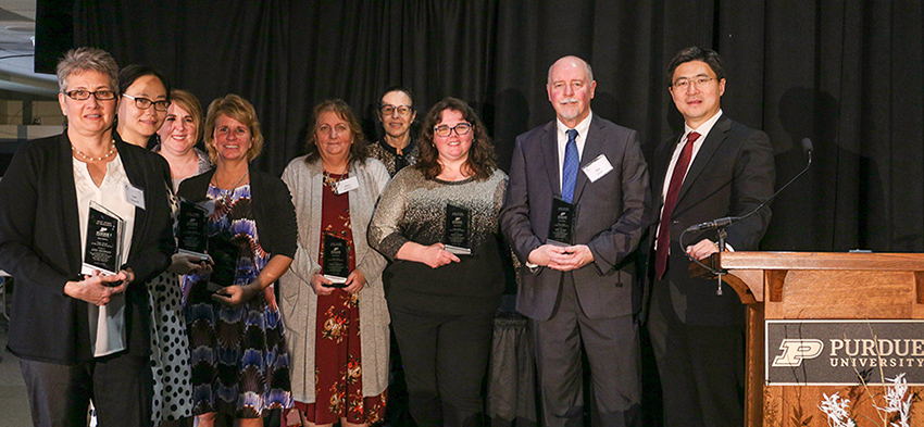 The CE, ECE, and ME Online MS Staff Team Award