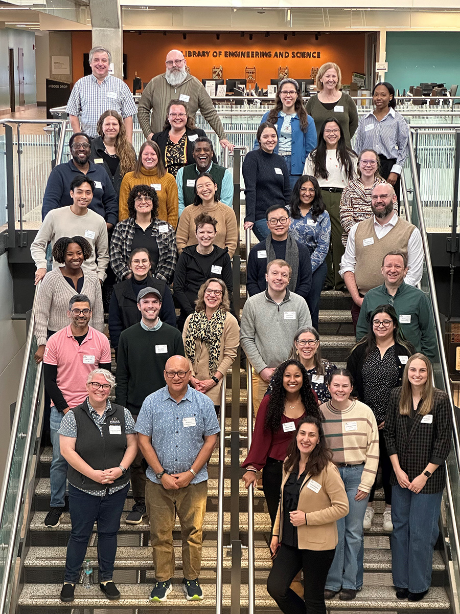 faculty, staff, and graduate student ambassadors at the SCSC launch event