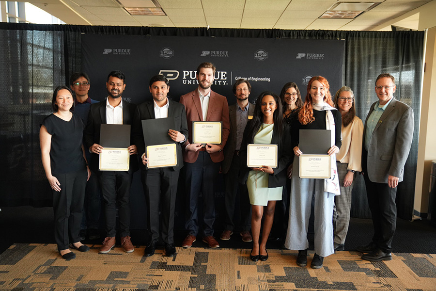 Graduate Awards Banquet awardees