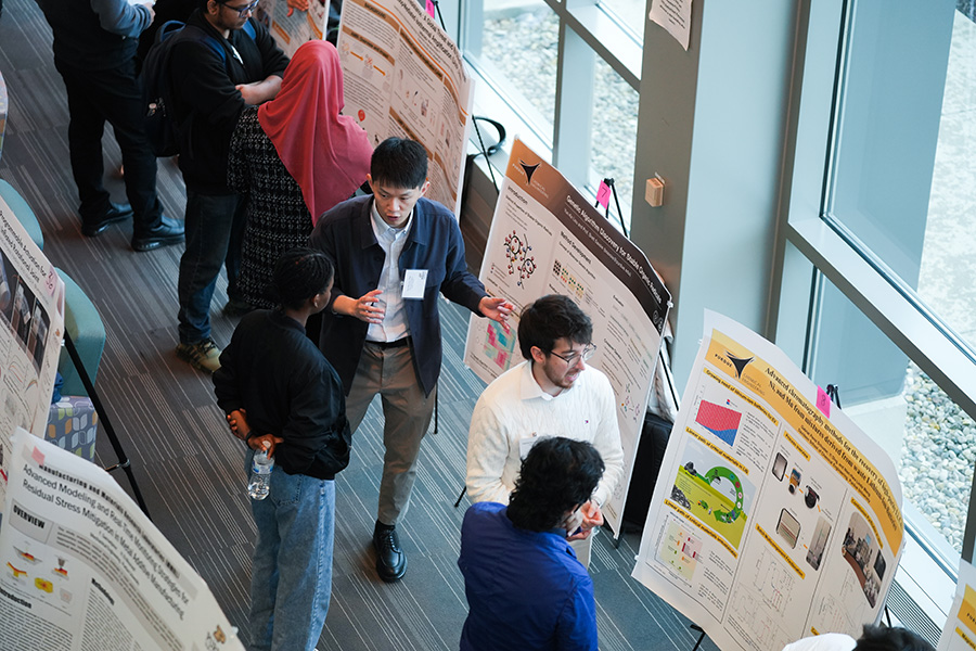 Poster Session at the Graduate Research Symposium