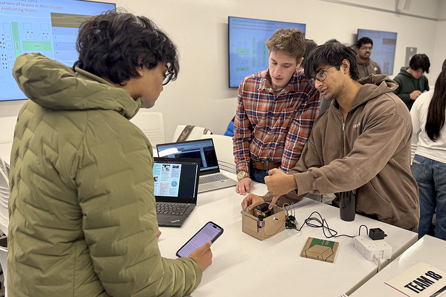 Students present project