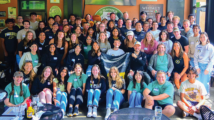 The PSEF reunion group photo