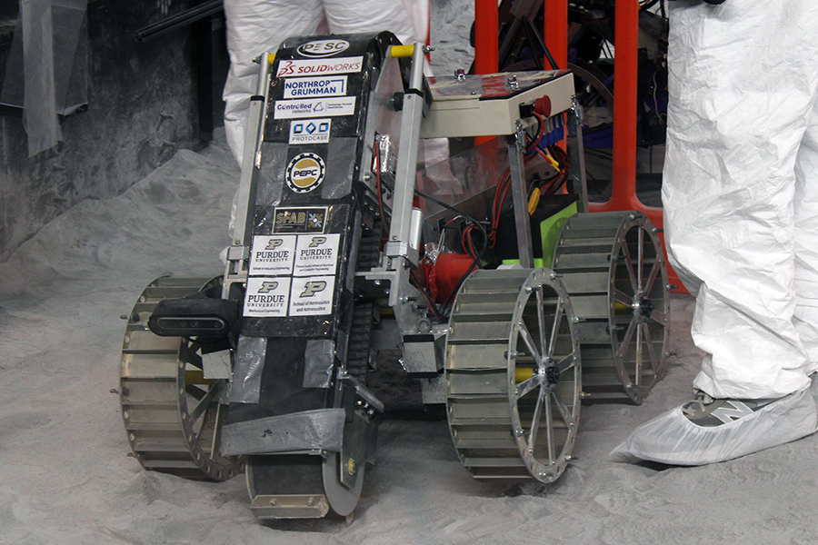 Robot created by Lunabotics