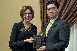 Kathy Heath with Dean Chiang
