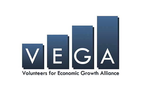 VEGA: Volunteers for Economic Growth Alliance Logo