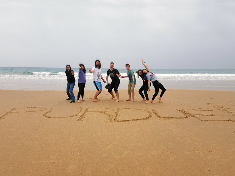 Study abroad at the beach
