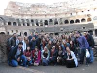 Group photo at Rome