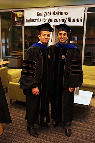 Photo of 2 new PhDs