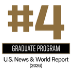 #4 Graduate Program in the U.S.