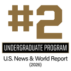 #2 Undergraduate Program in the U.S.