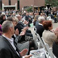 IE alumni and friends at the ceremony