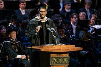Photo of IE alum GV Sanjay Reddy at Purdue 2016 Winter Commencement