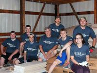 IE summer interns help at FCA Community Action Days in Kokomo, IN