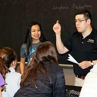 IIE Ambassadors teach 6th graders about industrial engineering