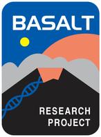 Logo of Biologic Analog Science Associated with Lava Terrains (BASALT)