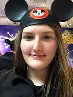 Warner enjoyed her Disney World internship!