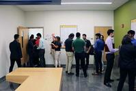 Photo of IE Career Fair - Waiting in line