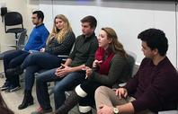 Photo of IE 200 senior panelists