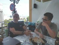 Photo of Duy Anh Duong-Tran and Prof. Alex Arenas