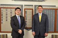 Photo of Keith Krach & Dean Mung Chiang