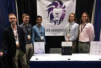 Photo of Leo Aerospace team at Florida comference