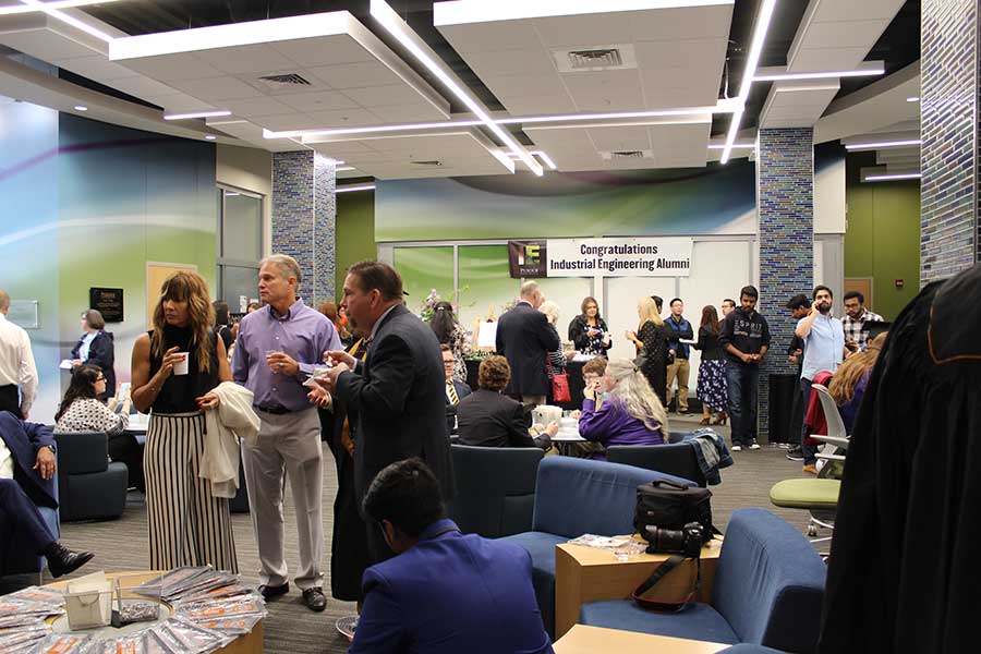 Photo of Grissom Lobby reception